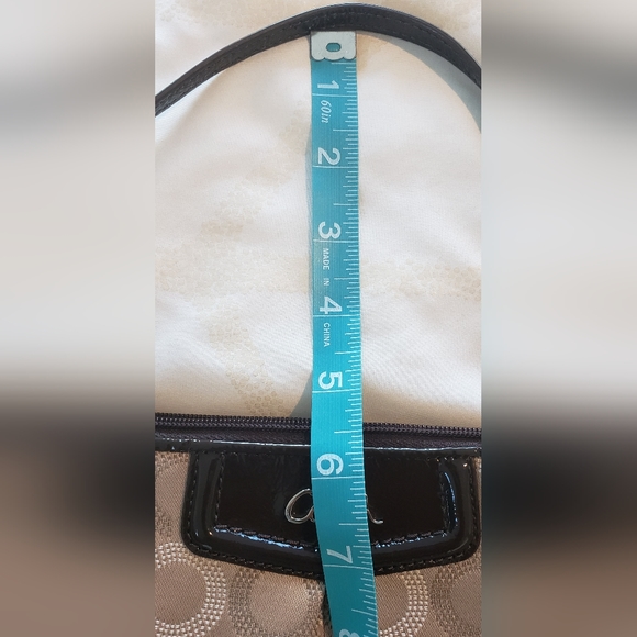 Coach Dotted C Logo Wristlet - Picture 6 of 7